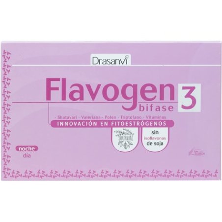 DRASANVI FLAVOGEN BIFASE 3 Unique Standard 60 Capsules