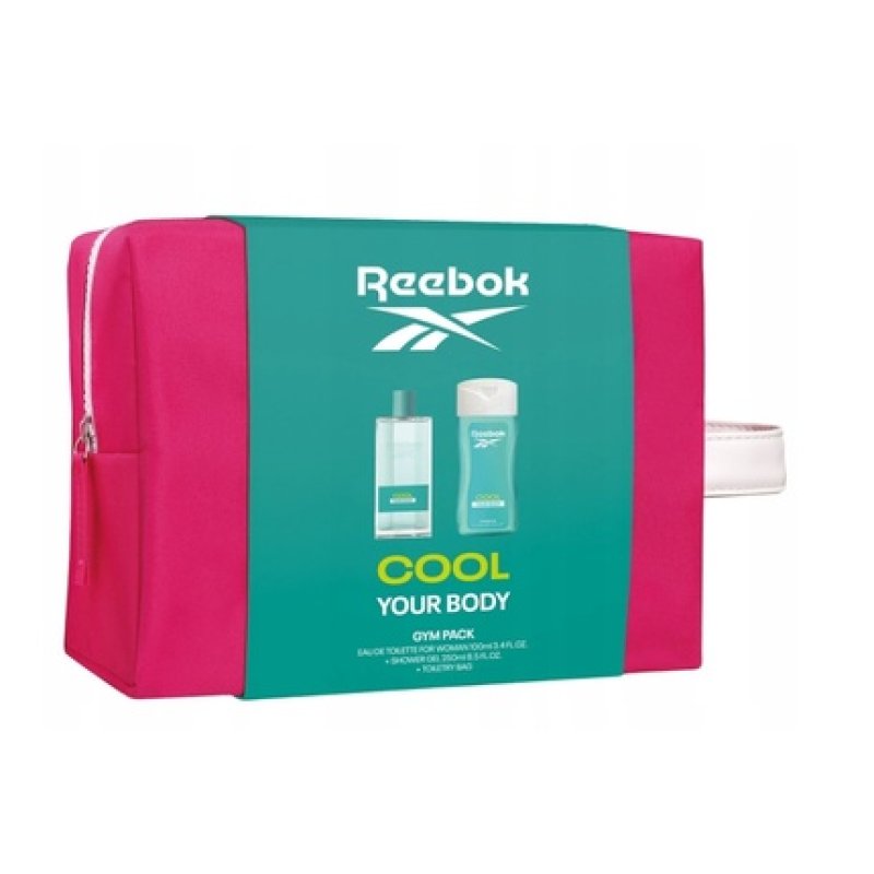 Reebok Women Cool Your Body Eau De Toilette 100 Ml And Shower Gel 250 Ml