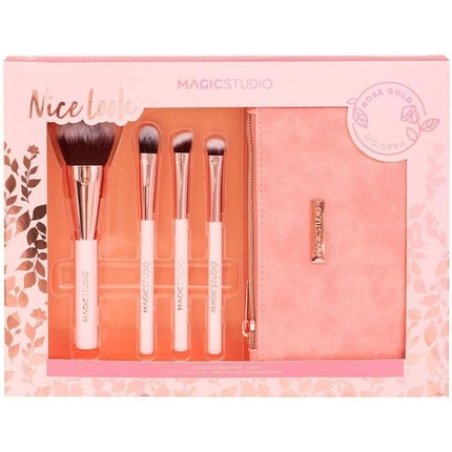 Magic Studio Rose Gold Eye Brush Set