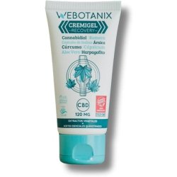 Webotanix CBD Cream Gel Organic Ointment with Hemp Against Pain 50ml