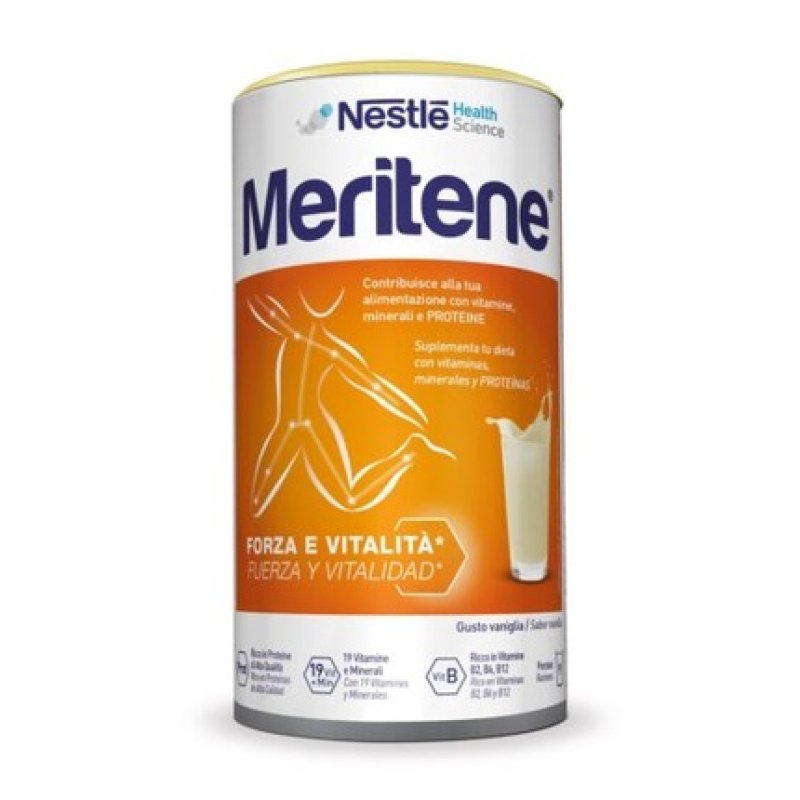 Nestlé Health Science Meritene Strength and Vitality Powder Vanilla Protein Supplement