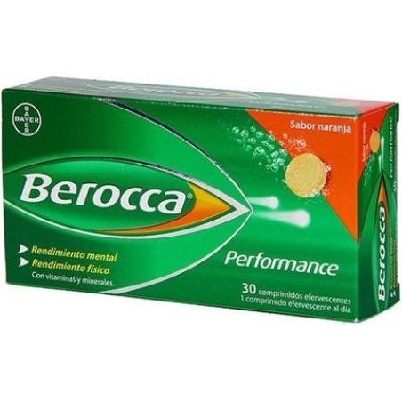 Berocca Performance 30 Effervescent Tablets Orange