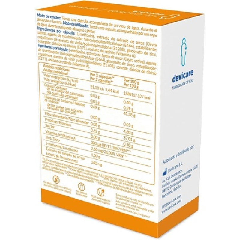 Devicare Lit-Control pH Down Food Supplement Prevents Crystallization of Urinary Salts Kidney Stones or Renal Calculi