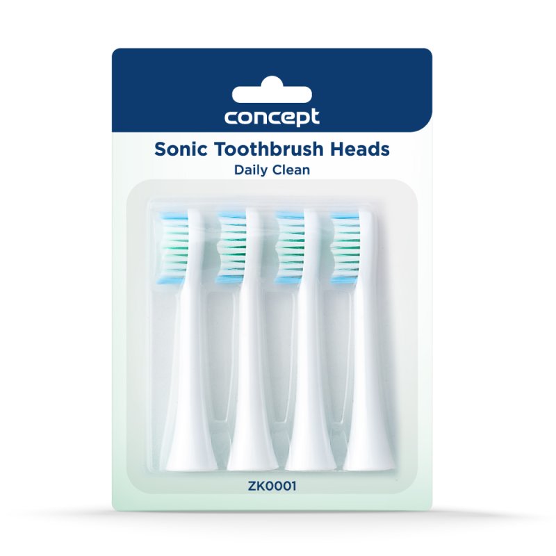 Concept ZK0001 Daily Clean Interchangeable Brush Heads for Daily Care