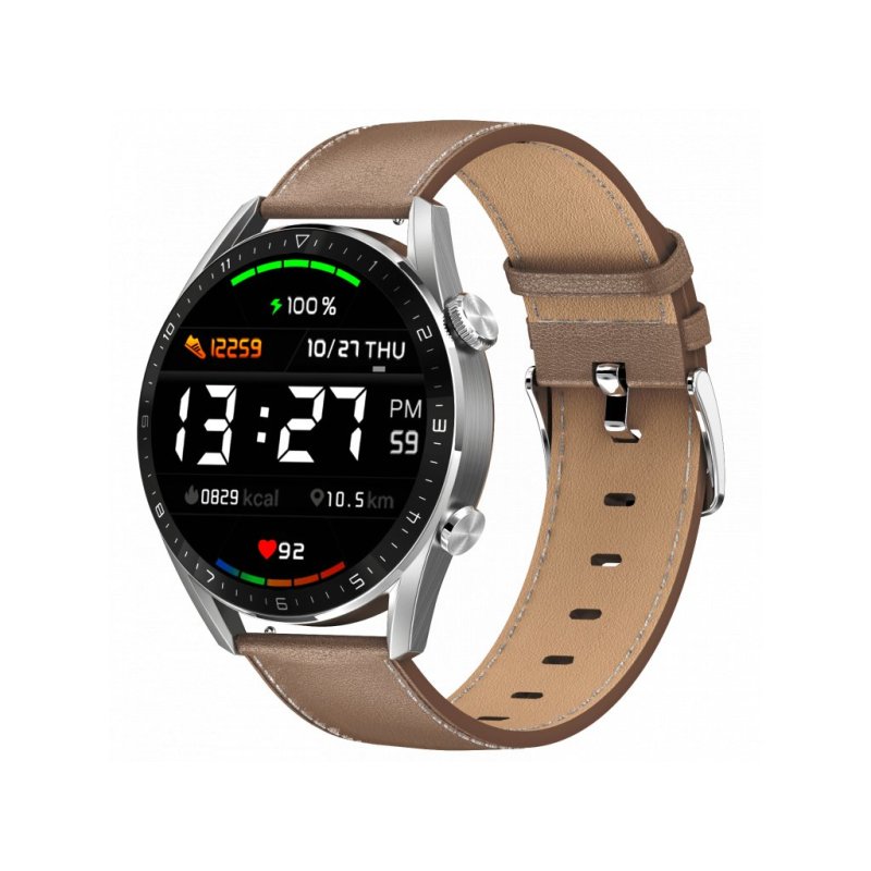 Armodd Silentwatch 5 Pro 3,81 cm (1.5") IPS Numérique 454 x 454 pixels Écran tactile Noir