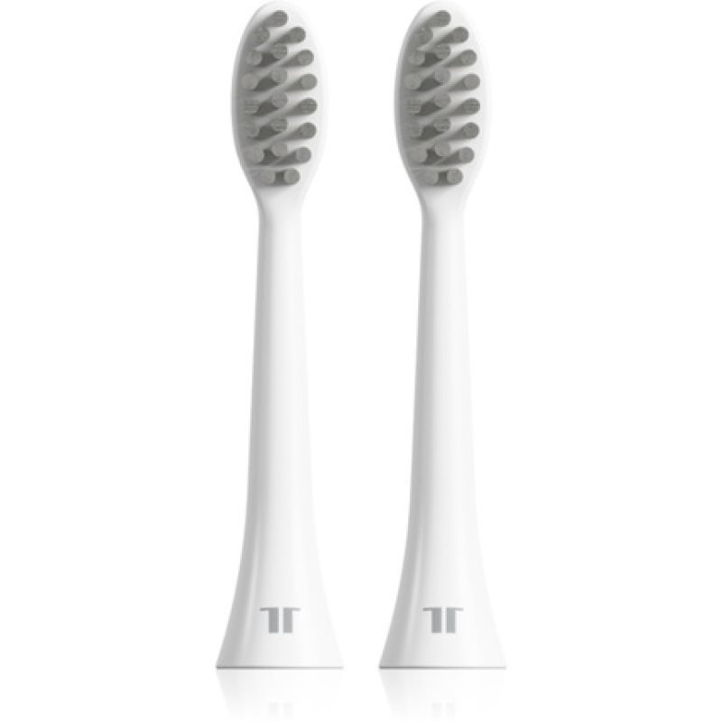Tesla Toothbrush Replacement Heads - White, 2 Pack