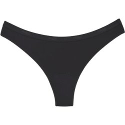 Snuggs Period Underwear Brazilian: Light Flow Black - Size S