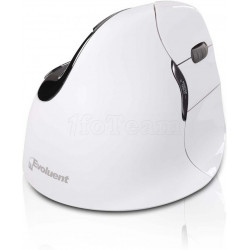 Evoluent compatible VerticalMouse 4 Right Mac - Maus - Bluetooth - weiß