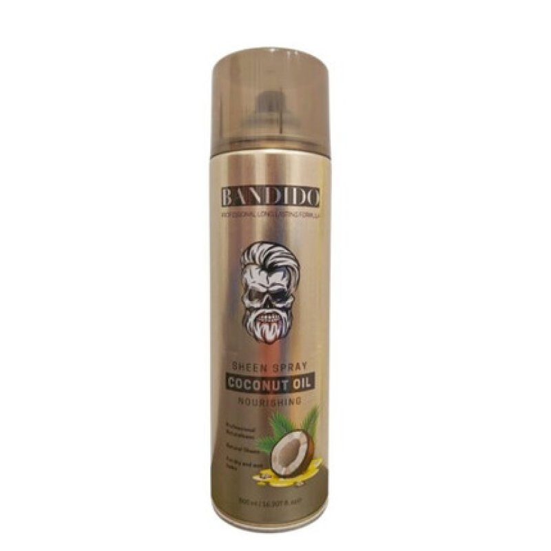 Lacquer Bandido Coconut Oil Sheen Spray 500ml