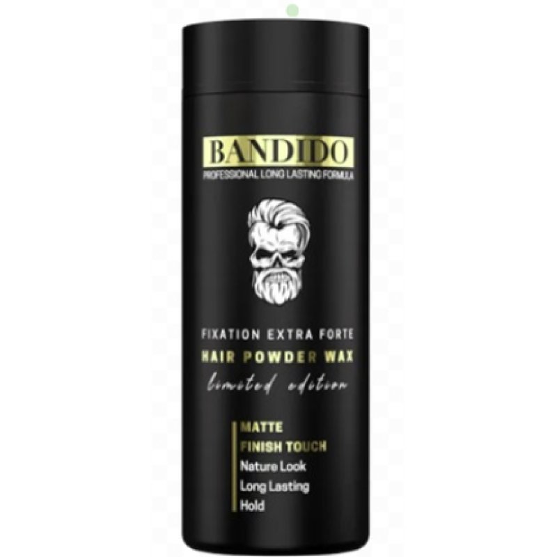 Bandido Hair Fixation Powder Wax 32 G - Perfect For Styling And Fixation