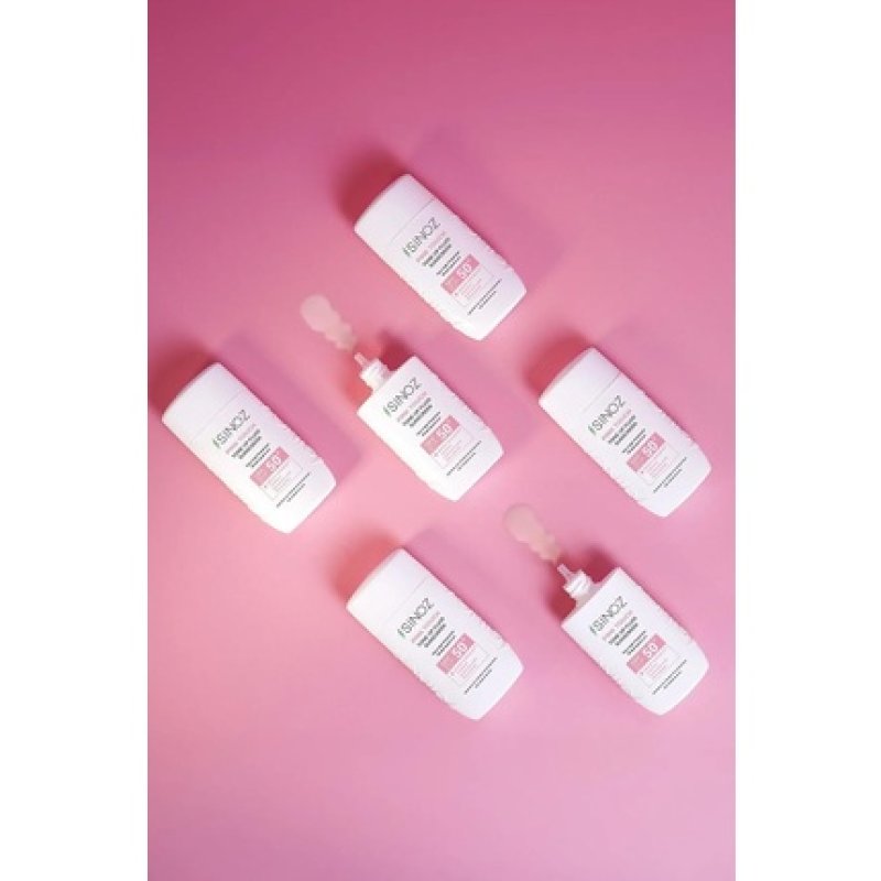 Sinoz Pink Touch Tone Up Fluid Sunscreen SPF 50 