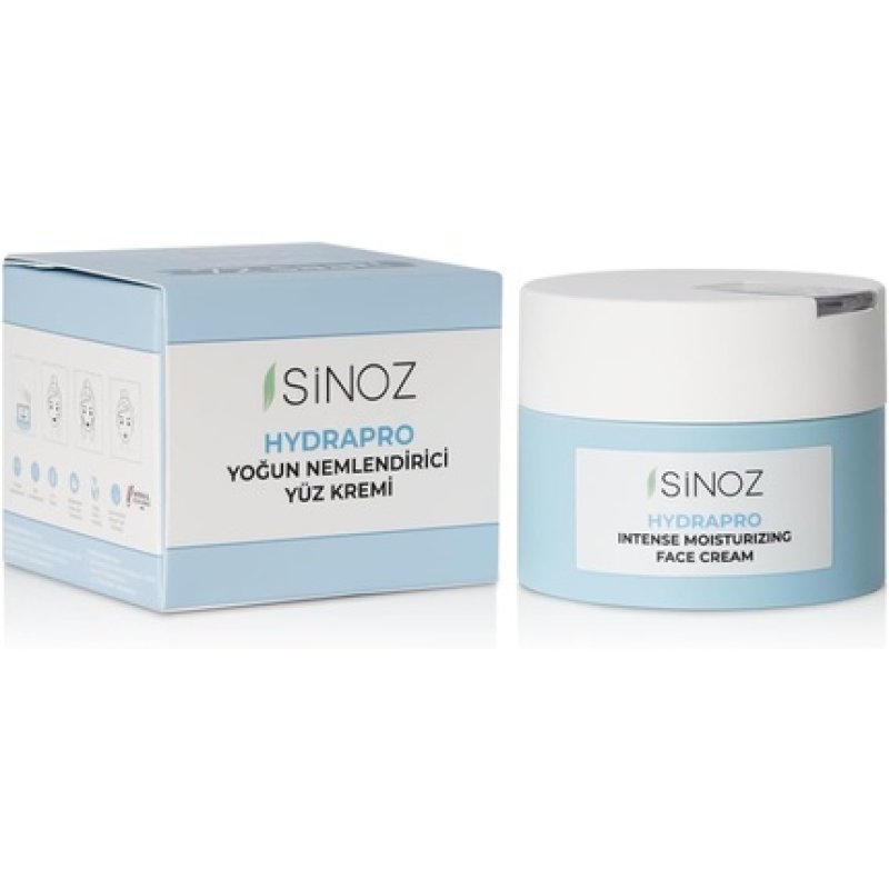 Sinoz Hydrapro Intense Moisturizing Face Cream with Bioferment Aloe Vera & Snow