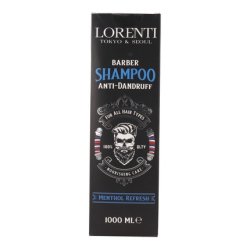 Lorenti Men Shampoo 1000 Ml Menthol - Refreshing Hair Care