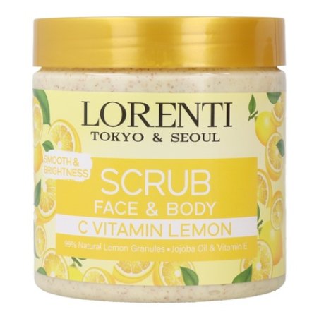 Lorenti Peeling Scrub 500 Ml Lemon - Exfoliating Skin Care