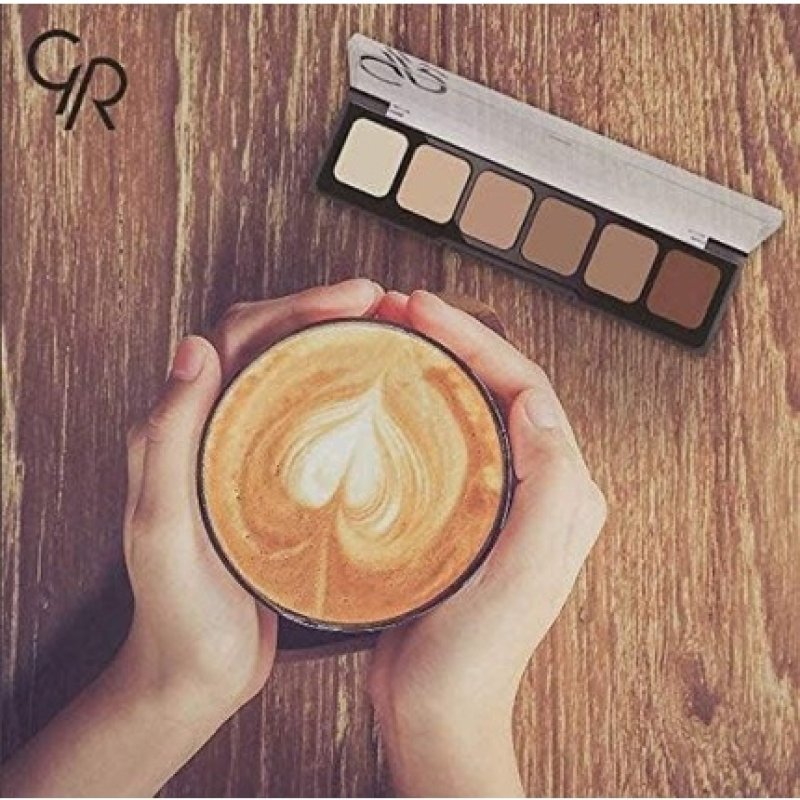 Golden Rose Cream Concealer Makeup Palette 6 Colors