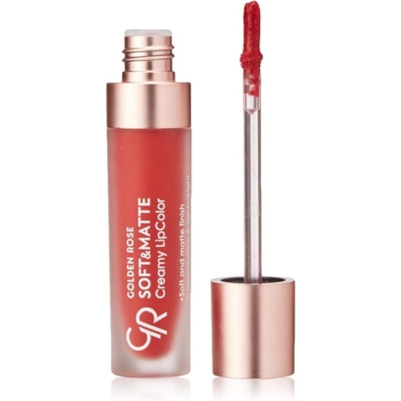 Soft & Matte Creamy Lipcolor Liquid Creamy Lipstick Golden Rose 114
