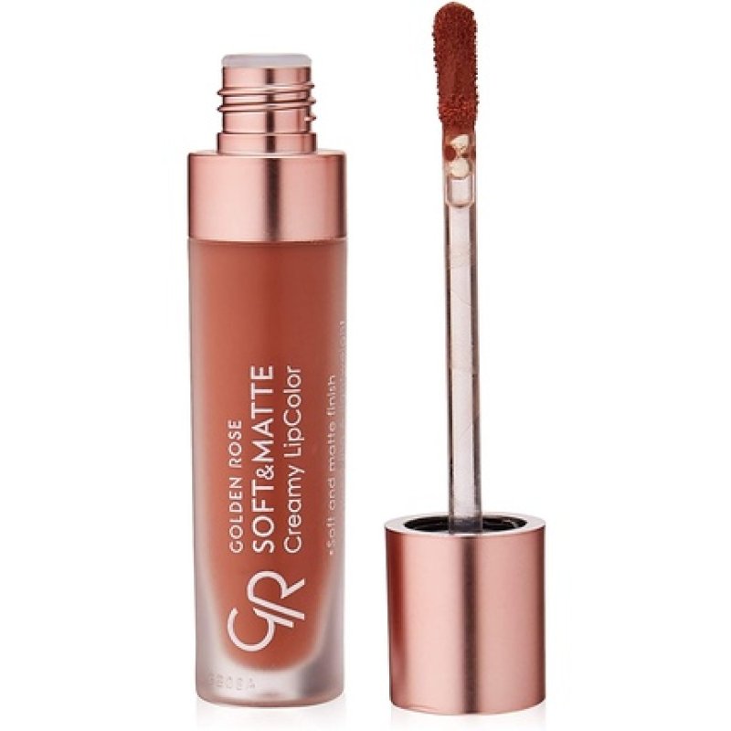 Soft & Matte Creamy Lipcolor Liquid Creamy Lipstick Golden Rose 118