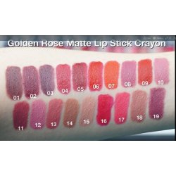 Golden Rose Matte Lipstick Crayon 17 French Rose
