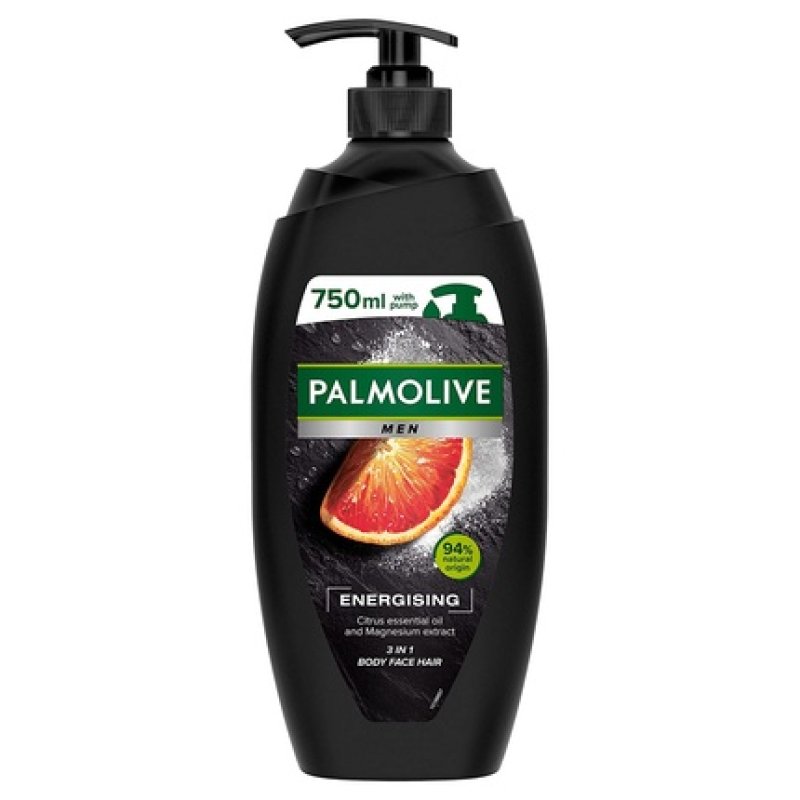 Palmolive Men Energising 3in1 Shower Gel for Men 750ml