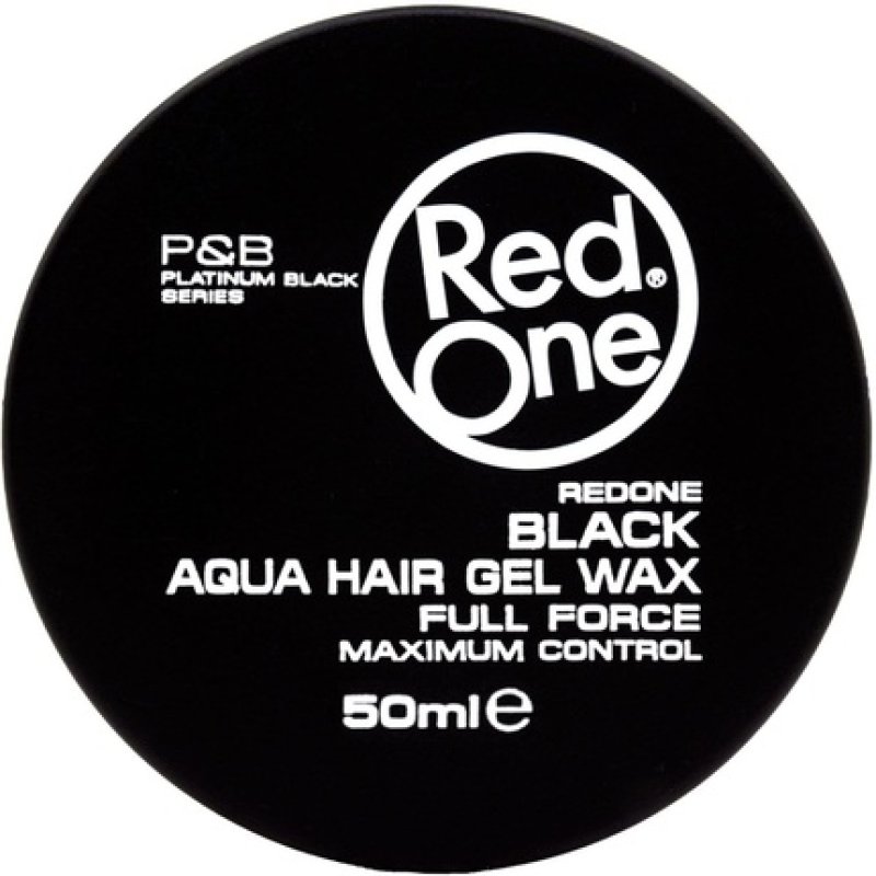 Redone Hair Styling Aqua Wax Black 50ml Gel Wax Lime Scent Extra Hold Men Women Hair Wax Long Lasting Shiny Look
