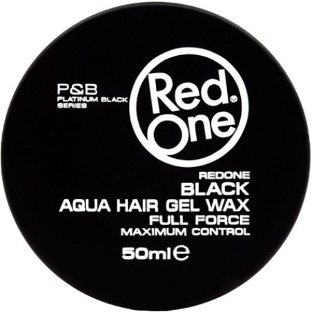 Redone Hair Styling Aqua Wax Black 50ml Gel Wax Lime Scent Extra Hold Men Women Hair Wax Long Lasting Shiny Look