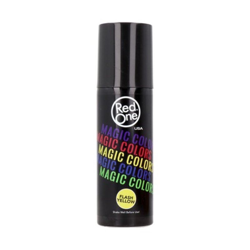 Red One Magic Color Spray Yellow 100ml Hair Color
