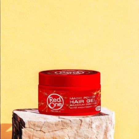 RedOne Magic Power Hair Gel 450ml with Provitamin B5 Extra Protein Ultra Hold Shine Strong Holding Effect Maximum