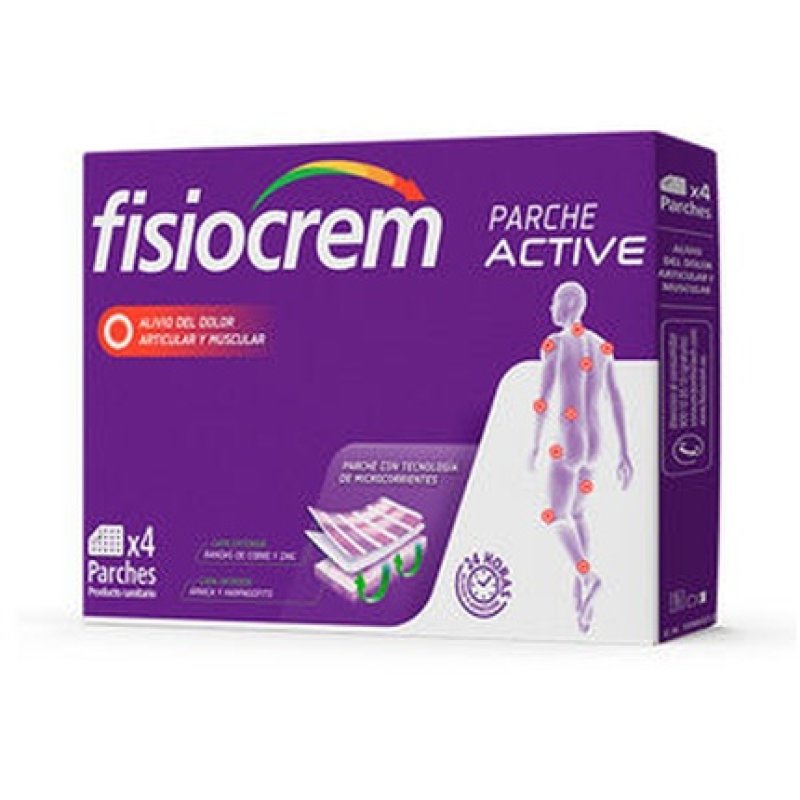 Fisiocrem Active Patch - 4 Units