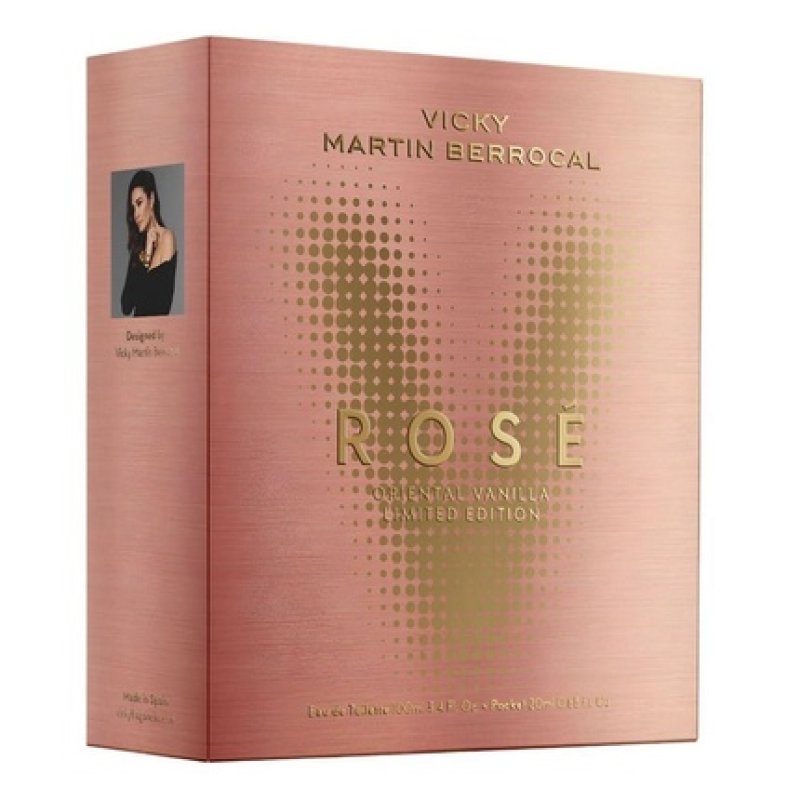 Vicky Martin Berrocal Rose Eau De Toilette Spray Set - 100ml 20ml