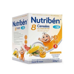 Nutriben Nutriben 8 Honey Cereals With Milk 600g