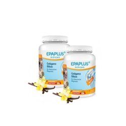 Epaplus Collagen Silicon Hyaluronic Magnesium Vanilla 326g - Pack of 2
