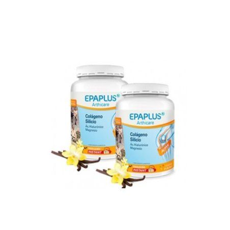 Epaplus Collagen Silicon Hyaluronic Magnesium Vanilla 326g - Pack of 2