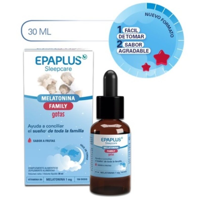 Epaplus Sleep Melatonin Family Drops 30ml by Epaplus