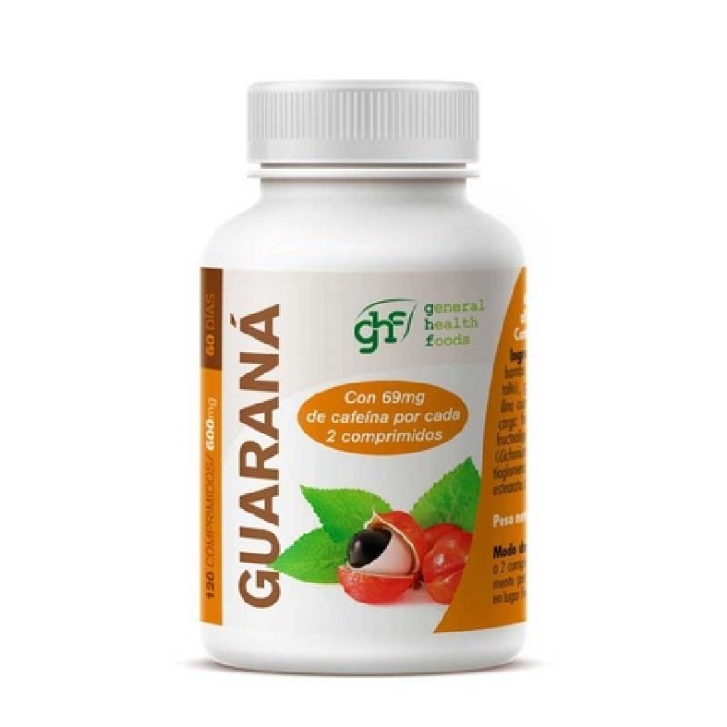 Ghf Guarana 600mg 120 Tablets