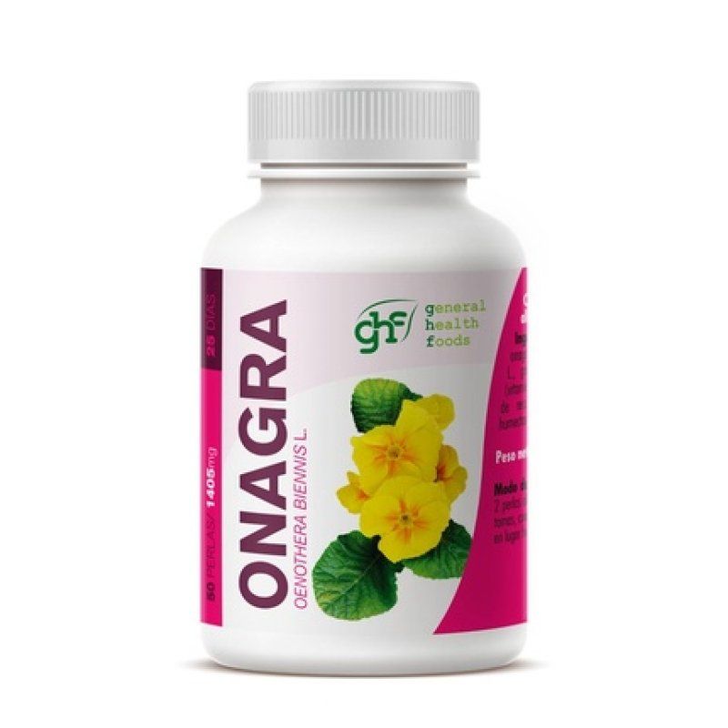 Ghf Evening Primrose Oil 1000 Mg 50 Pearls