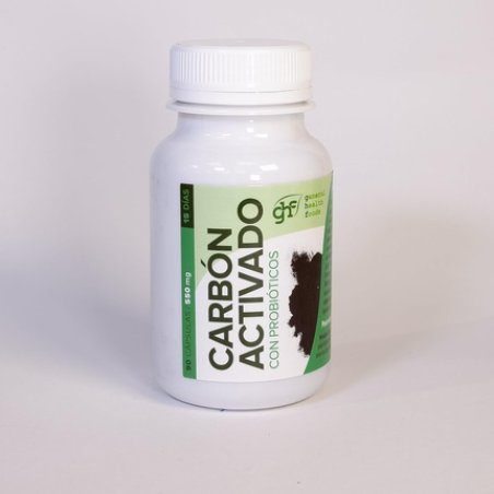 GHF Charcoal Probiotic 90 Capsules 550mg