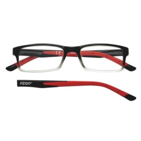Zippo Reading Glasses Plastic Color: Red-Black-White [31z091-Red200