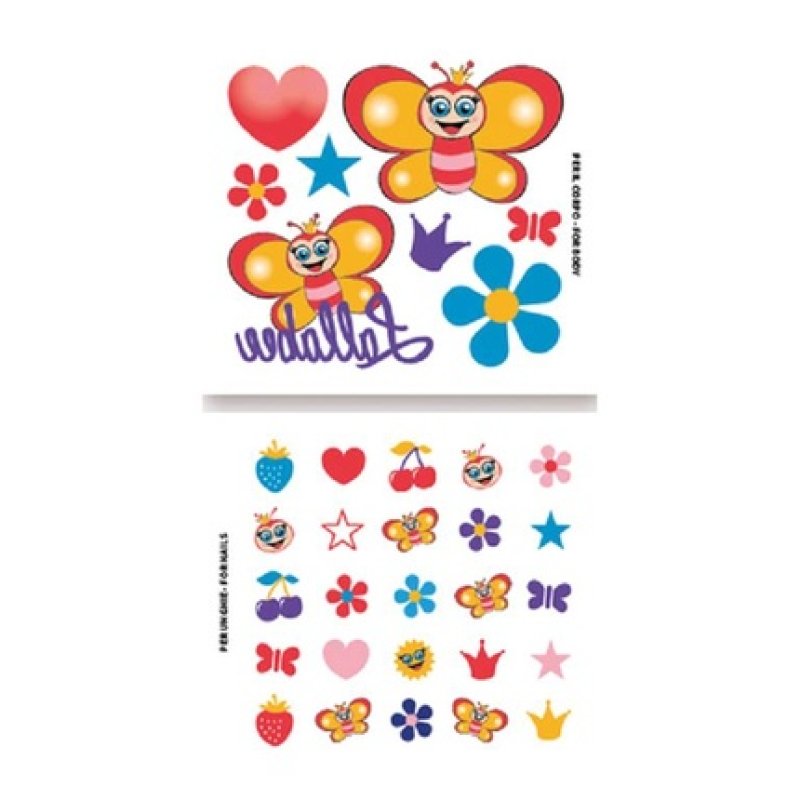 Lallabee Body Tattoos & Nail Stickers
