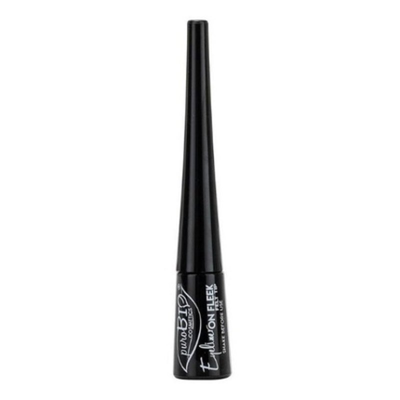 Purobio Eyeliner On Fleek Black Brush Tip 3ml