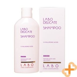 LABO DELICATE Shampoo Sensitive Scalp with 3 Hyaluronic Acids for Women 200ml