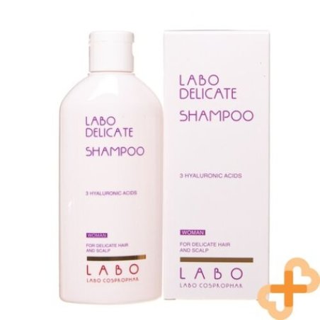 LABO DELICATE Shampoo Sensitive Scalp with 3 Hyaluronic Acids for Women 200ml