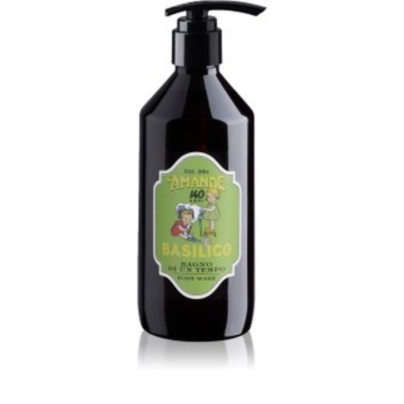 L'Amande Basil Body Wash - Refreshing Shower Gel