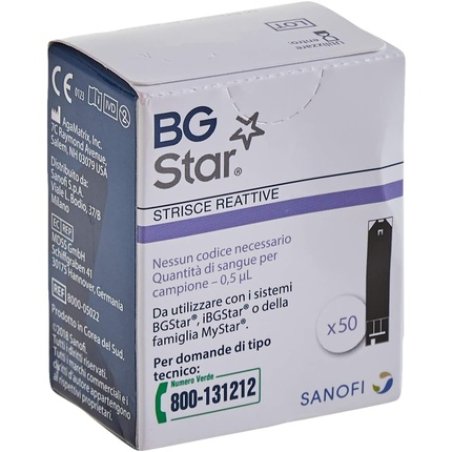 BGSTAR MYSTAR EXTRA 50 Test Strips