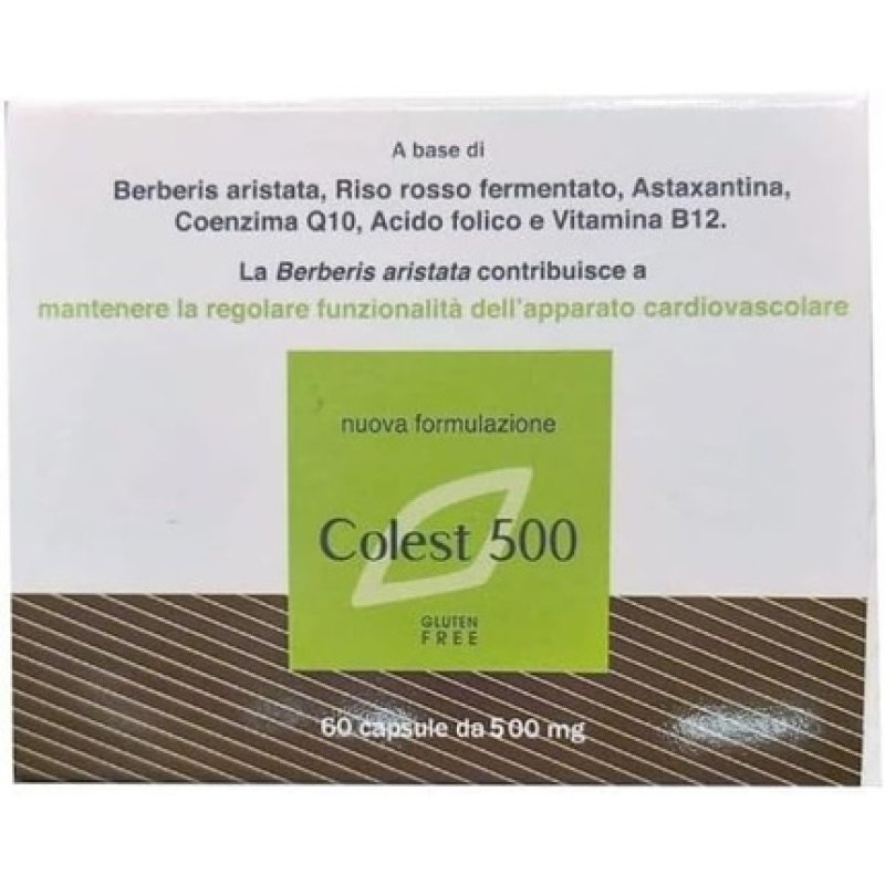 Oti Colest 500 New Formula 60 Capsules