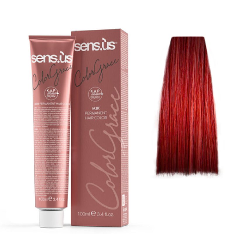 Sensus Color Grace M3k 7.55 Intense Red Blonde Hair Color