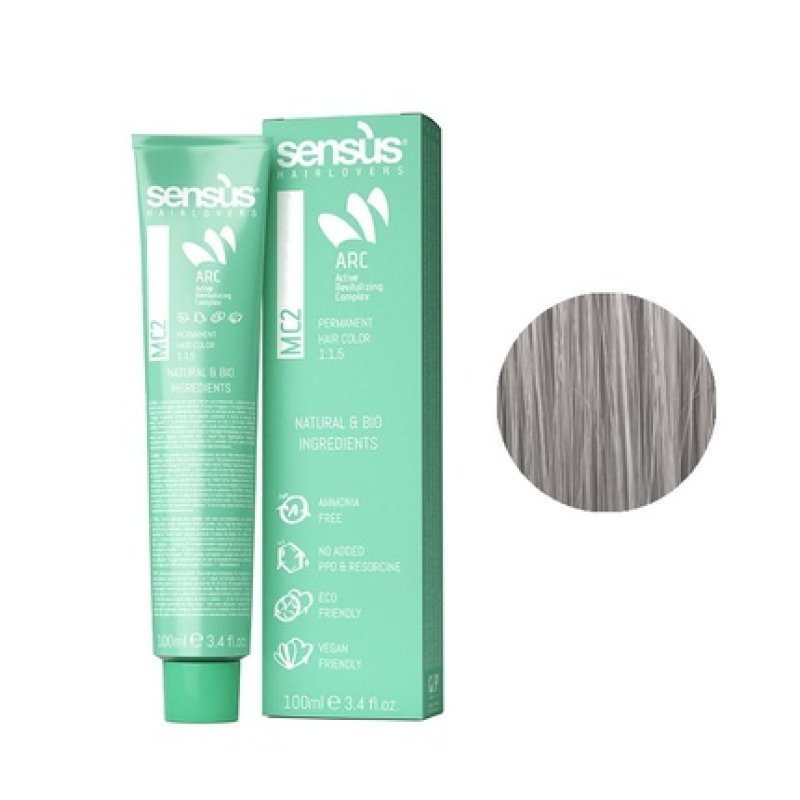 Sensus Mc2 Permanent Hair Color 10.27 Violet Beige Platinum Blonde