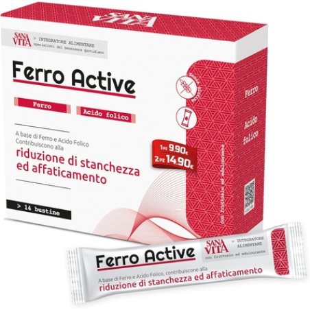 Paladin Pharma Sanavita Ferro 14 Sachets