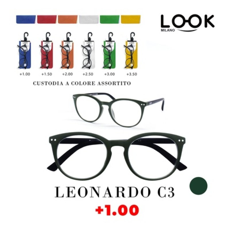 Look Ottica Leonardo C3 1.00 Glasses
