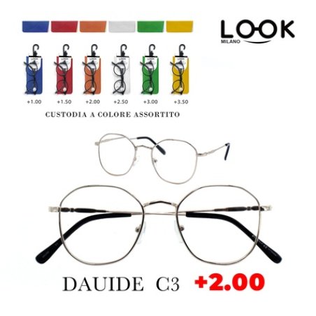 Look Optics Look Davide C3 Eyeglasses 2.00