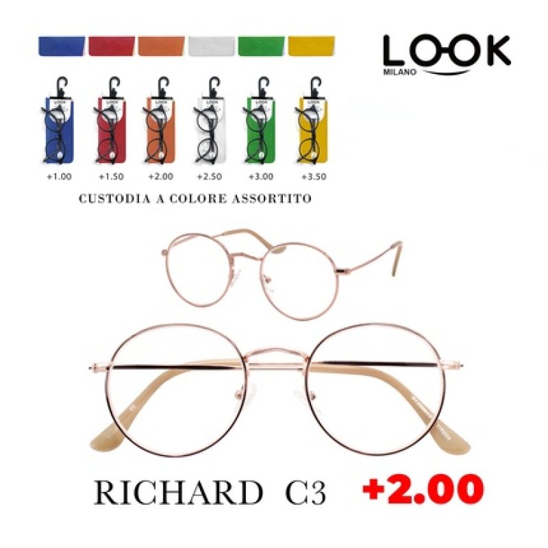 Look Optics Richard C3 2.00 Eyeglasses